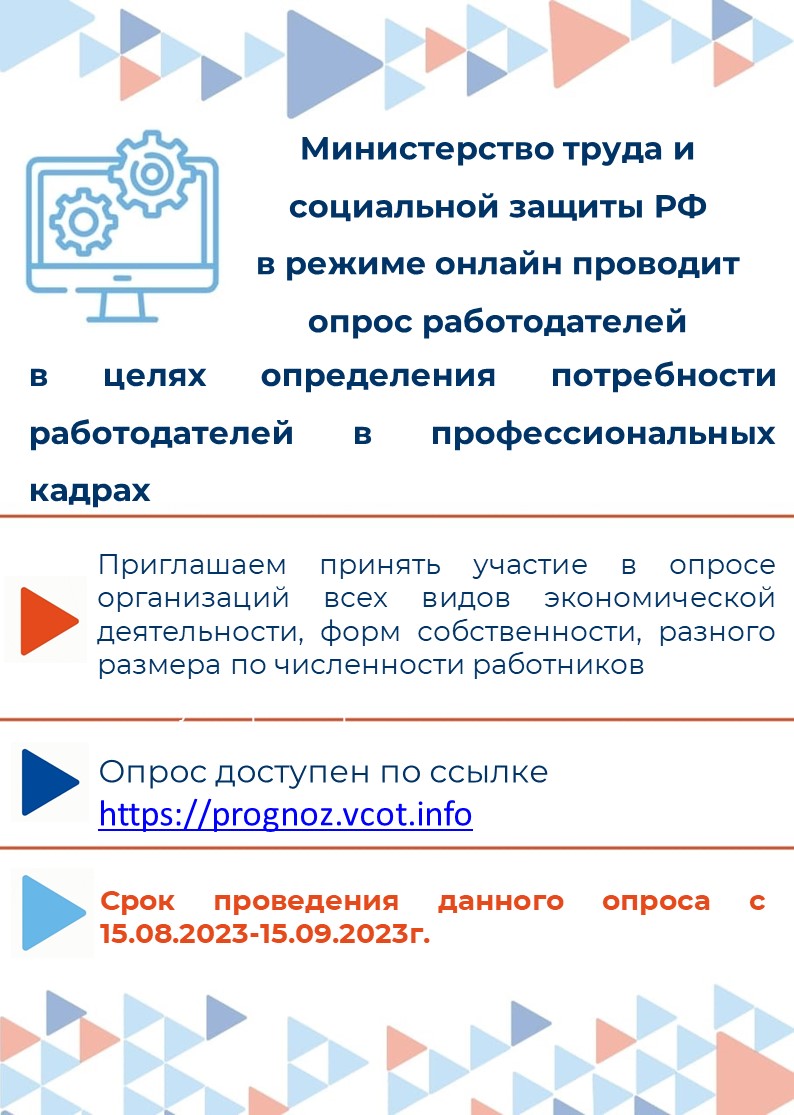 Опрос работодателей о потребности в кадрах. Опрос работодателей.