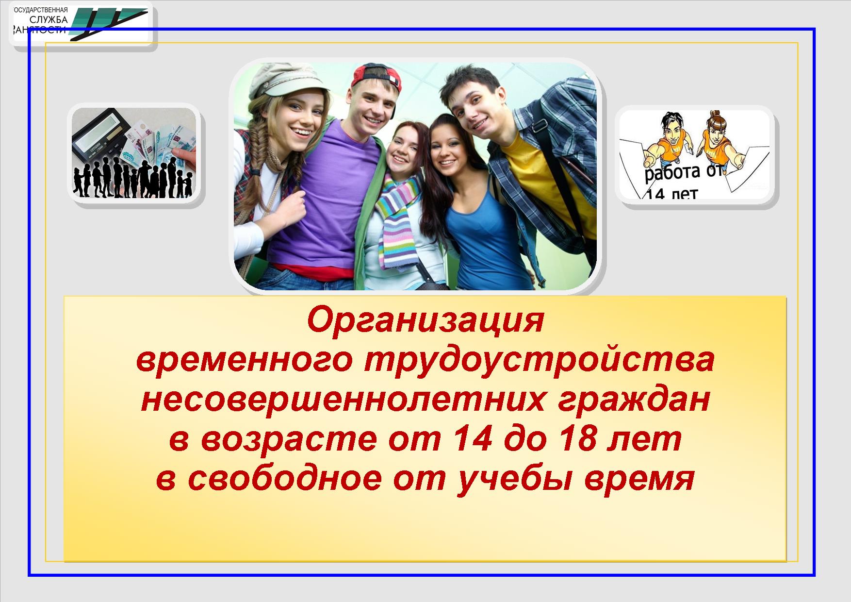 Презентация на тему трудоустройство несовершеннолетних